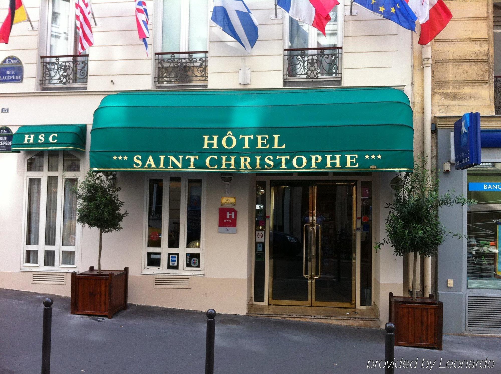 Hotel Saint Christophe Párizs Kültér fotó